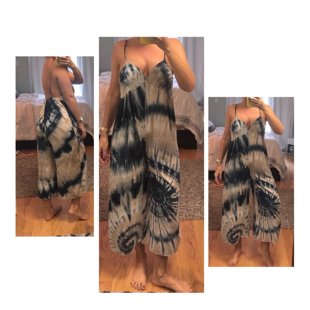 Tie-dye jumpsuit romper (s)